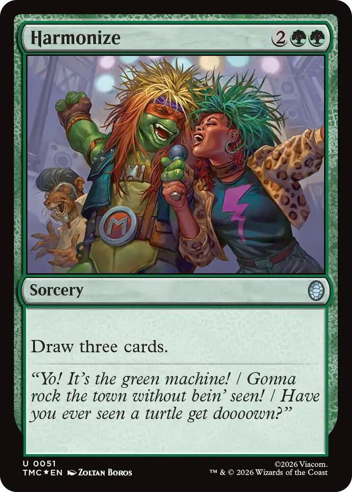 Harmonize 51 (Commander: Teenage Mutant Ninja Turtles)  - Surge Foil
