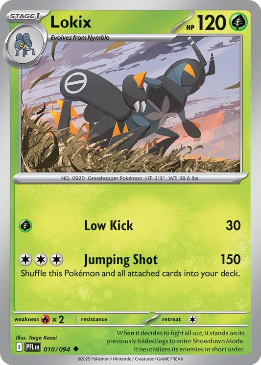 Lokix 010/094 (ME02: Phantasmal Flames) 