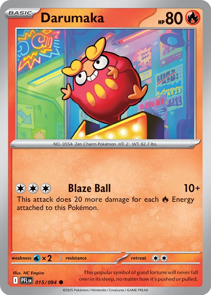 Darumaka 015/094 (ME02: Phantasmal Flames) 