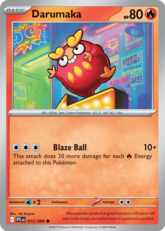 Darumaka 015/094 (ME02: Phantasmal Flames) 