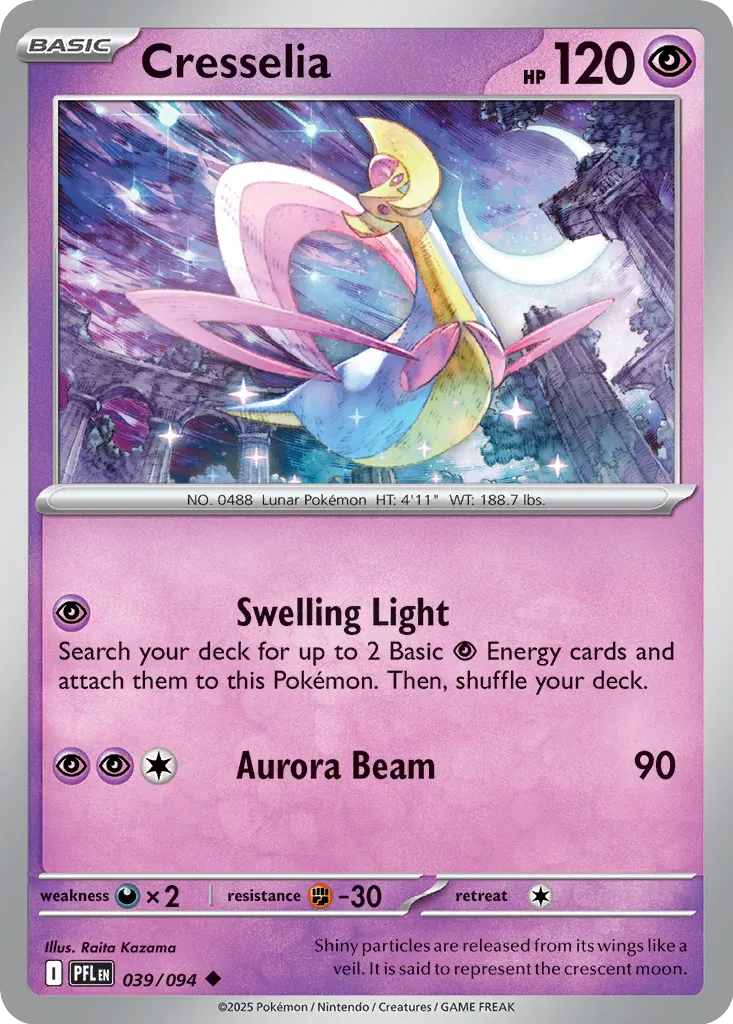 Cresselia 039/094 (ME02: Phantasmal Flames) 