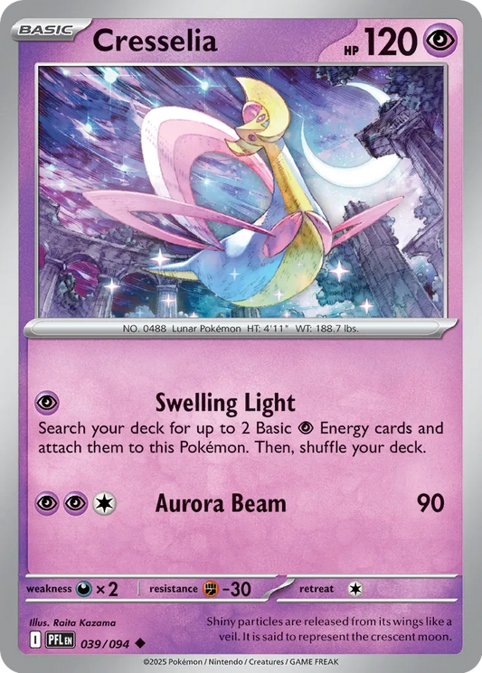 Cresselia 039/094 (ME02: Phantasmal Flames) 