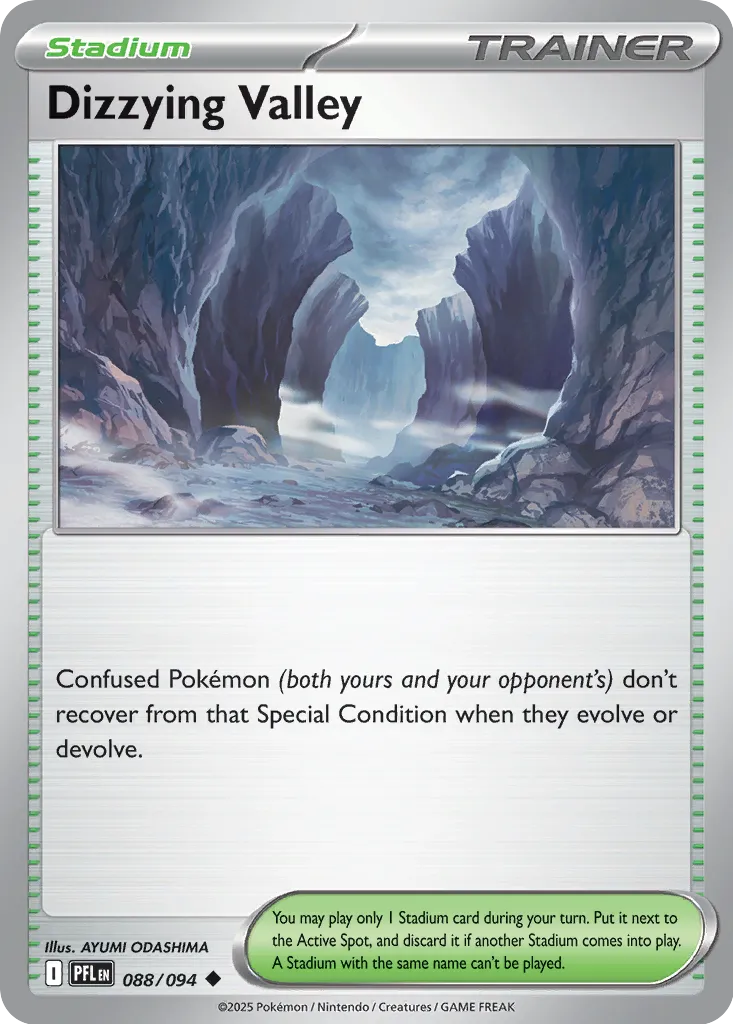 Dizzying Valley 088/094 (ME02: Phantasmal Flames) 