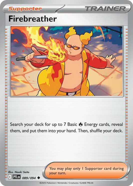 Firebreather 089/094 (ME02: Phantasmal Flames) 