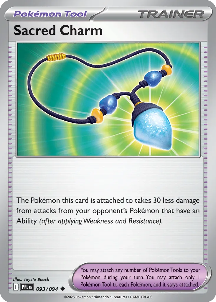Sacred Charm 093/094 (ME02: Phantasmal Flames) 