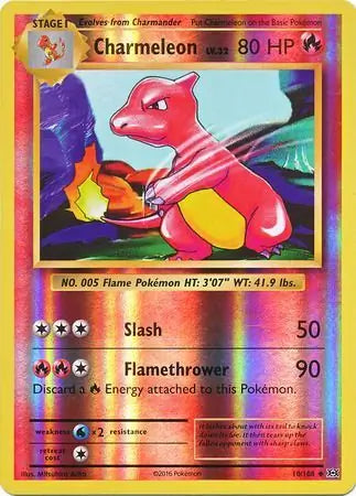 Charmeleon 10/108 (XY - Evolutions)  - Reverse Holofoil