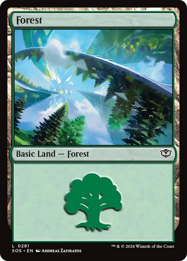 Forest 281 (Secrets of Strixhaven) 