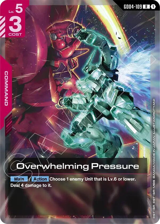 Overwhelming Pressure GD04-109 (Phantom Aria)  - Holofoil