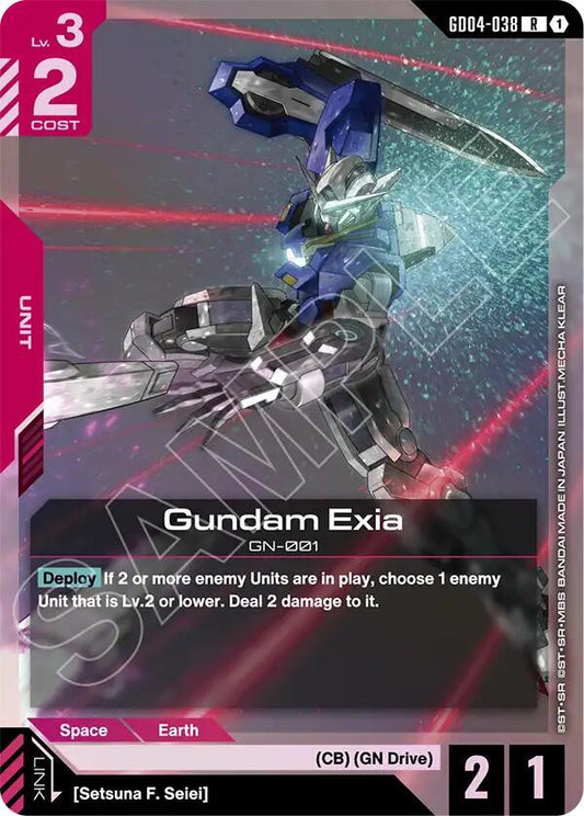 Gundam Exia GD04-038 (Phantom Aria)  - Holofoil
