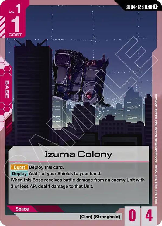 Izuma Colony GD04-126 (Phantom Aria) 