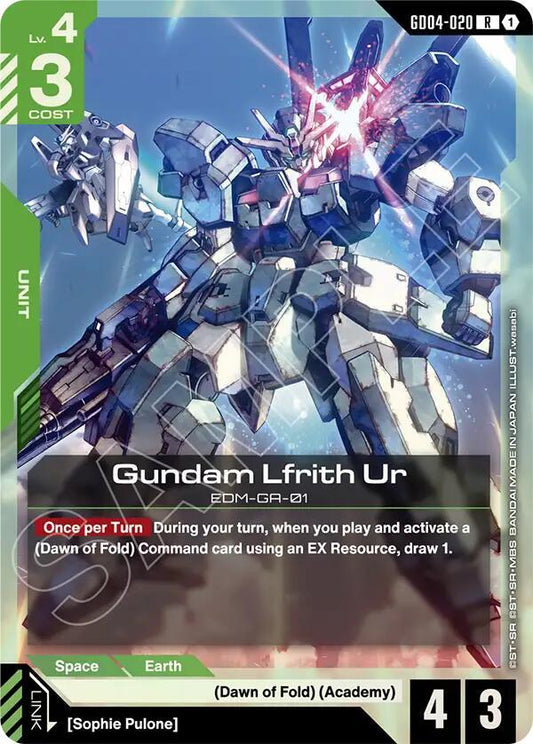 Gundam Lfrith Ur GD04-020 (Phantom Aria)  - Holofoil