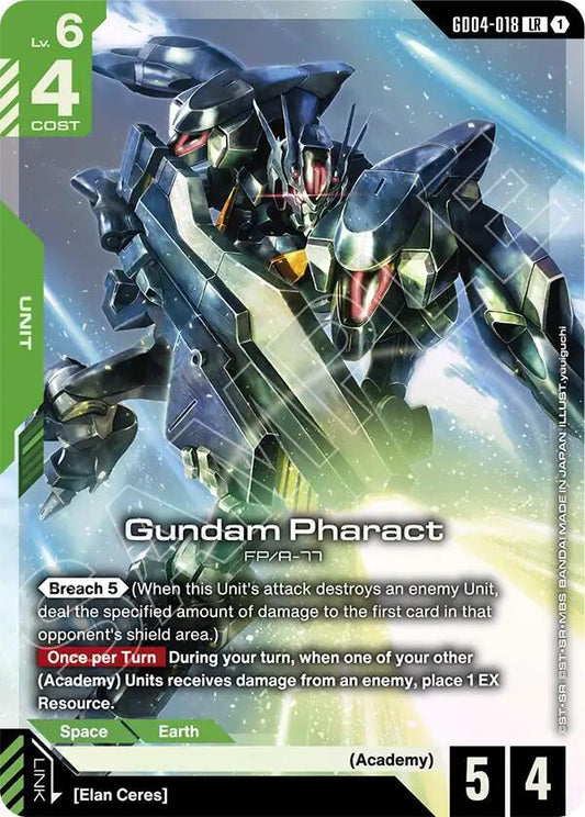 Gundam Pharact GD04-018 (Phantom Aria)  - Holofoil