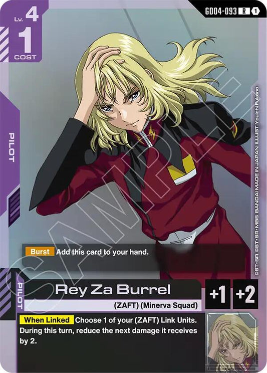 Rey Za Burrel GD04-093 (Phantom Aria)  - Holofoil