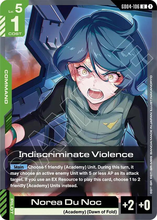 Indiscriminate Violence GD04-106 (Phantom Aria) 