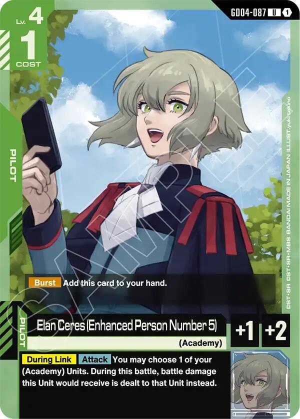 Elan Ceres (Enhanced Person Number 5) GD04-087 (Phantom Aria) 