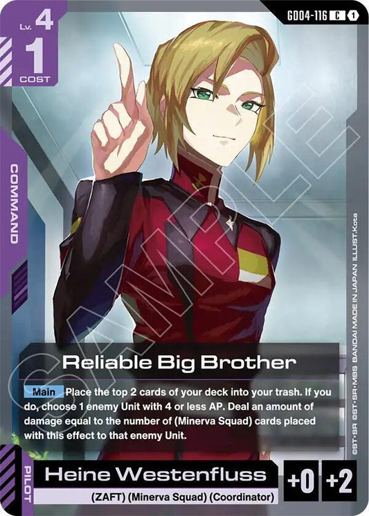 Reliable Big Brother GD04-116 (Phantom Aria) 