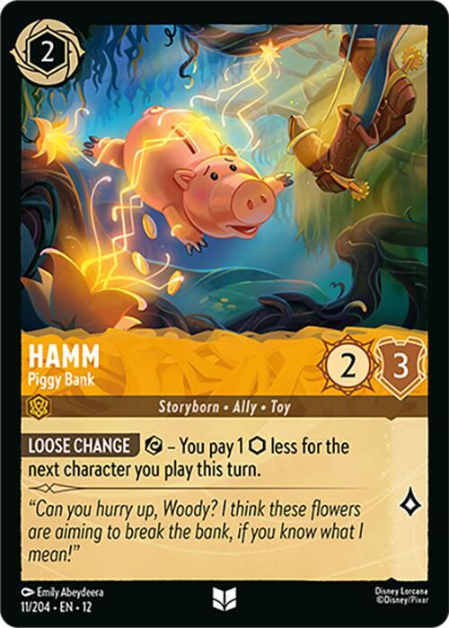 Hamm Piggy Bank 11/204 (Wilds Unknown) 
