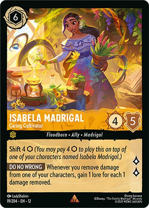Isabela Madrigal, Caring Cultivator 19/204 (Wilds Unknown) 