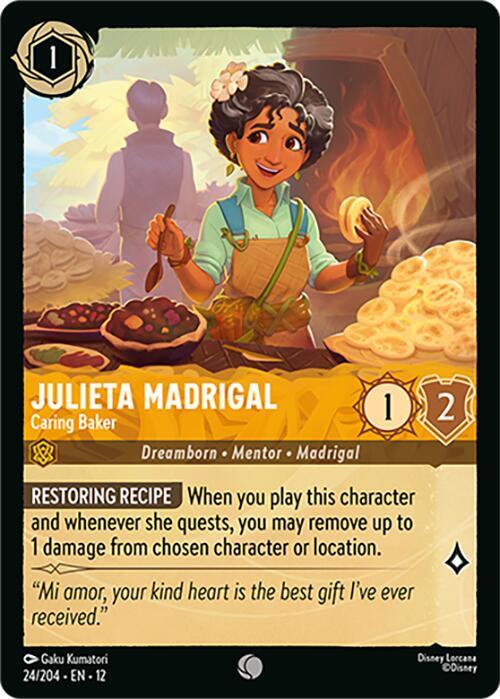 Julieta Madrigal, Caring Baker 24/204 (Wilds Unknown)  - Cold Foil