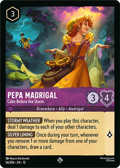 Pepa Madrigal Calm Before the Storm 56/204 (Wilds Unknown) 