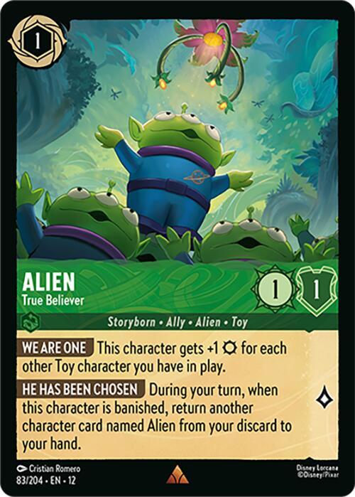Alien, True Believer 83/204 (Wilds Unknown)  - Cold Foil