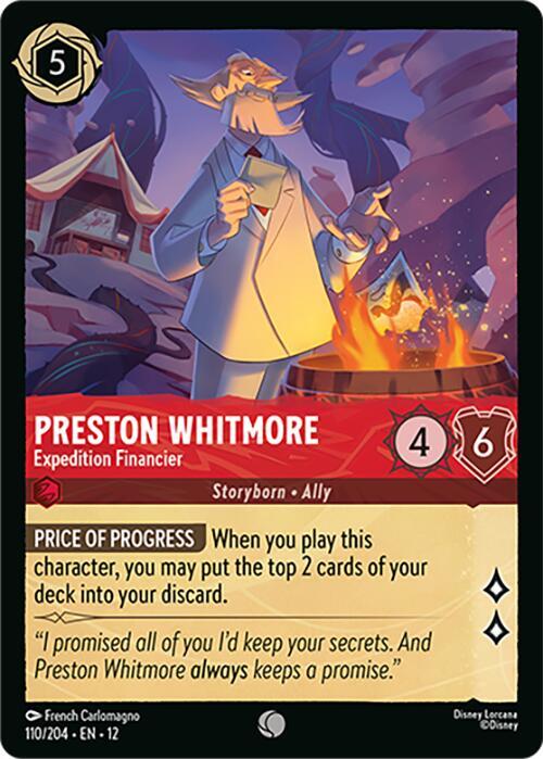 Preston Whitmore Expedition Financier 110/204 (Wilds Unknown) 