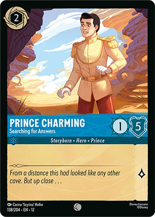 Prince Charming, Searching for Answers 138/204 (Wilds Unknown)  - Cold Foil