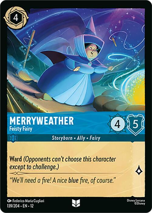 Merryweather, Feisty Fairy 139/204 (Wilds Unknown) 