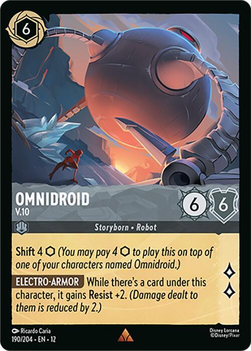 Omnidroid V.10 190/204 (Wilds Unknown)  - Cold Foil