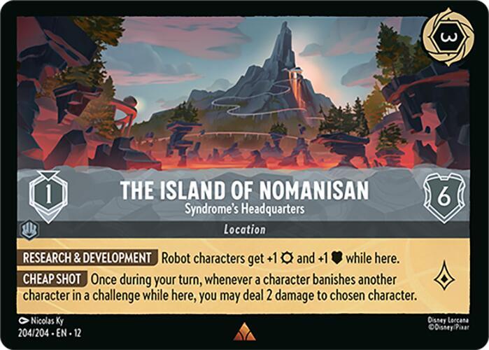 The Island of Nomanisan, Syndrome's Headquarters 204/204 (Wilds Unknown) 