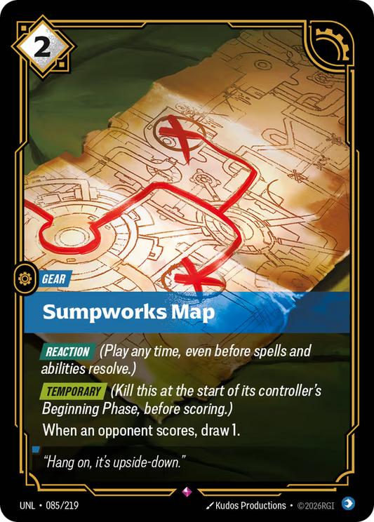 Sumpworks Map 085/219 (Unleashed)  - Foil