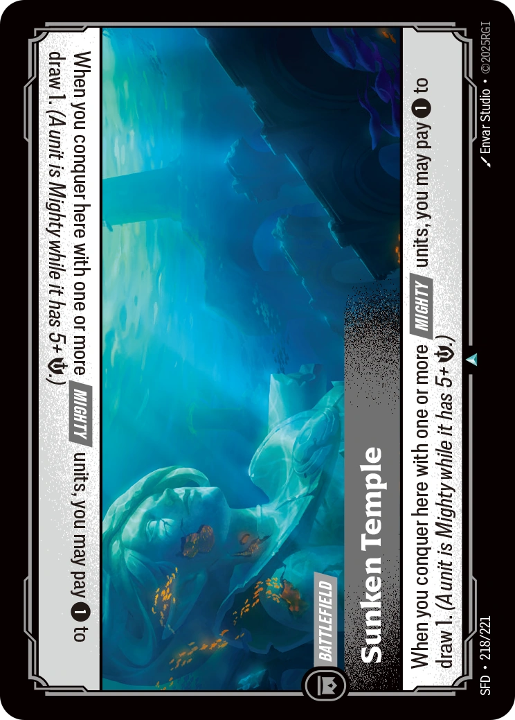 Sunken Temple 218/221 (Spiritforged) 