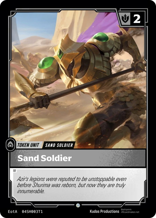 Sand Soldier T02 (Spiritforged) 