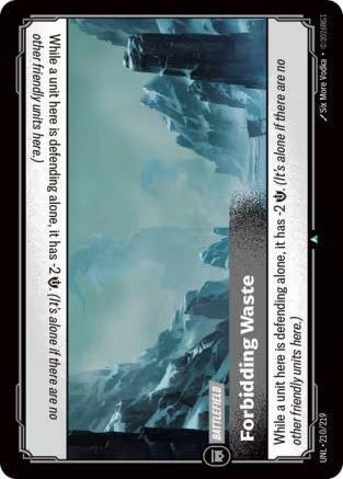Forbidding Waste 210/219 (Unleashed) 