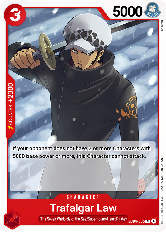Trafalgar Law EB04-005 (Adventure on Kami's Island) 