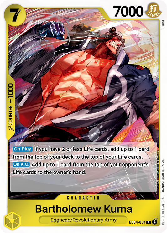 Bartholomew Kuma EB04-054 (Adventure on Kami's Island)  - Foil