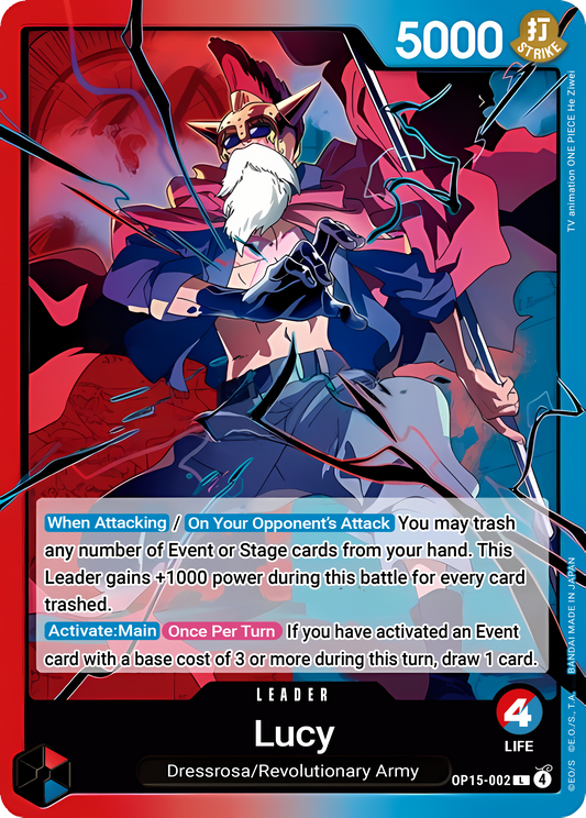 Lucy OP15-002 (Adventure on Kami's Island) 