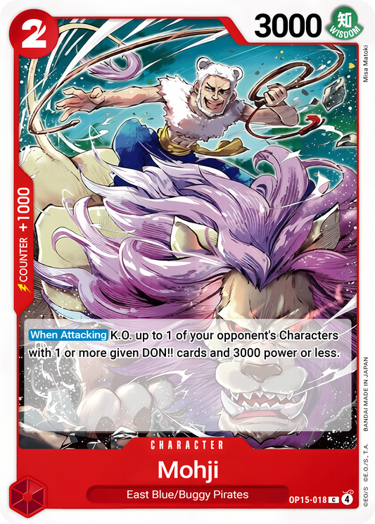 Mohji OP15-018 (Adventure on Kami's Island) 