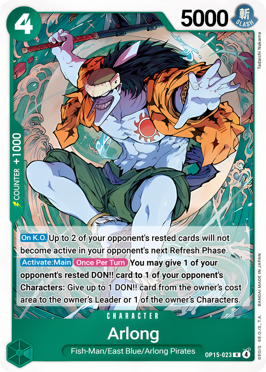 Arlong OP15-023 (Adventure on Kami's Island)  - Foil