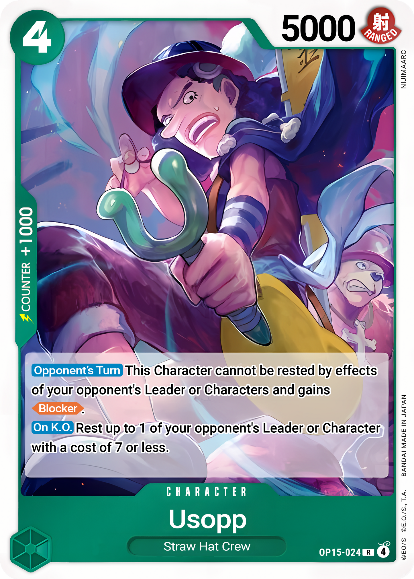 Usopp OP15-024 (Adventure on Kami's Island)  - Foil