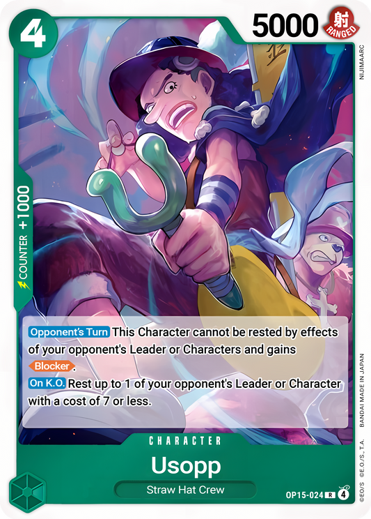 Usopp OP15-024 (Adventure on Kami's Island)  - Foil