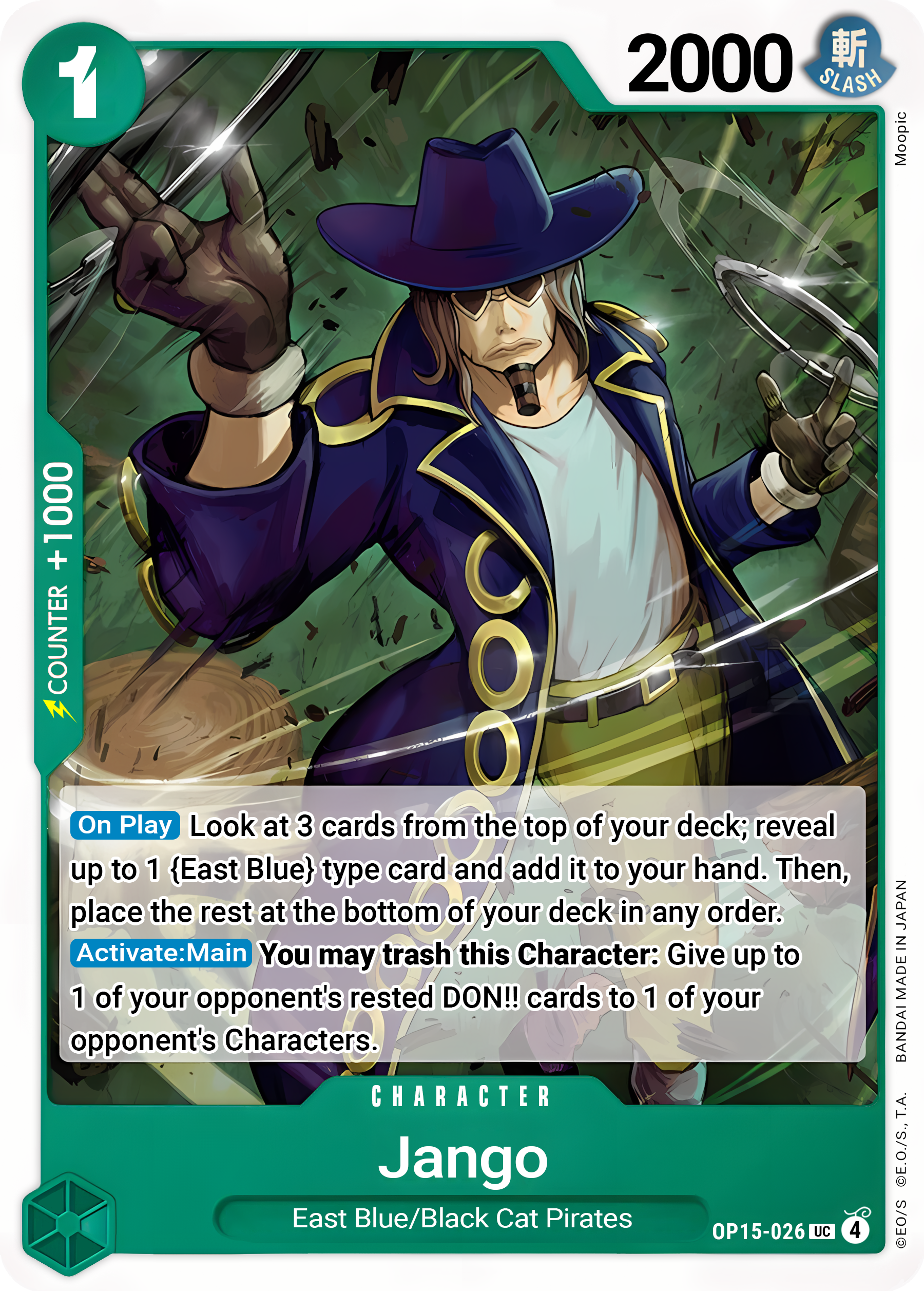 Jango OP15-026 (Adventure on Kami's Island) 