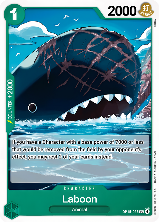 Laboon OP15-035 (Adventure on Kami's Island) 