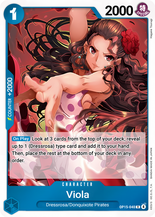 Viola OP15-040 (Adventure on Kami's Island)  - Foil