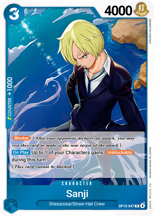 Sanji OP15-047 (Adventure on Kami's Island)  - Foil