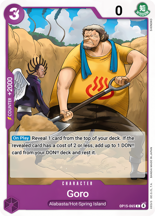 Goro OP15-065 (Adventure on Kami's Island) 