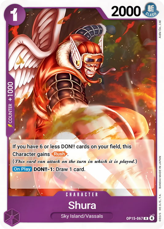 Shura OP15-067 (Adventure on Kami's Island)  - Foil