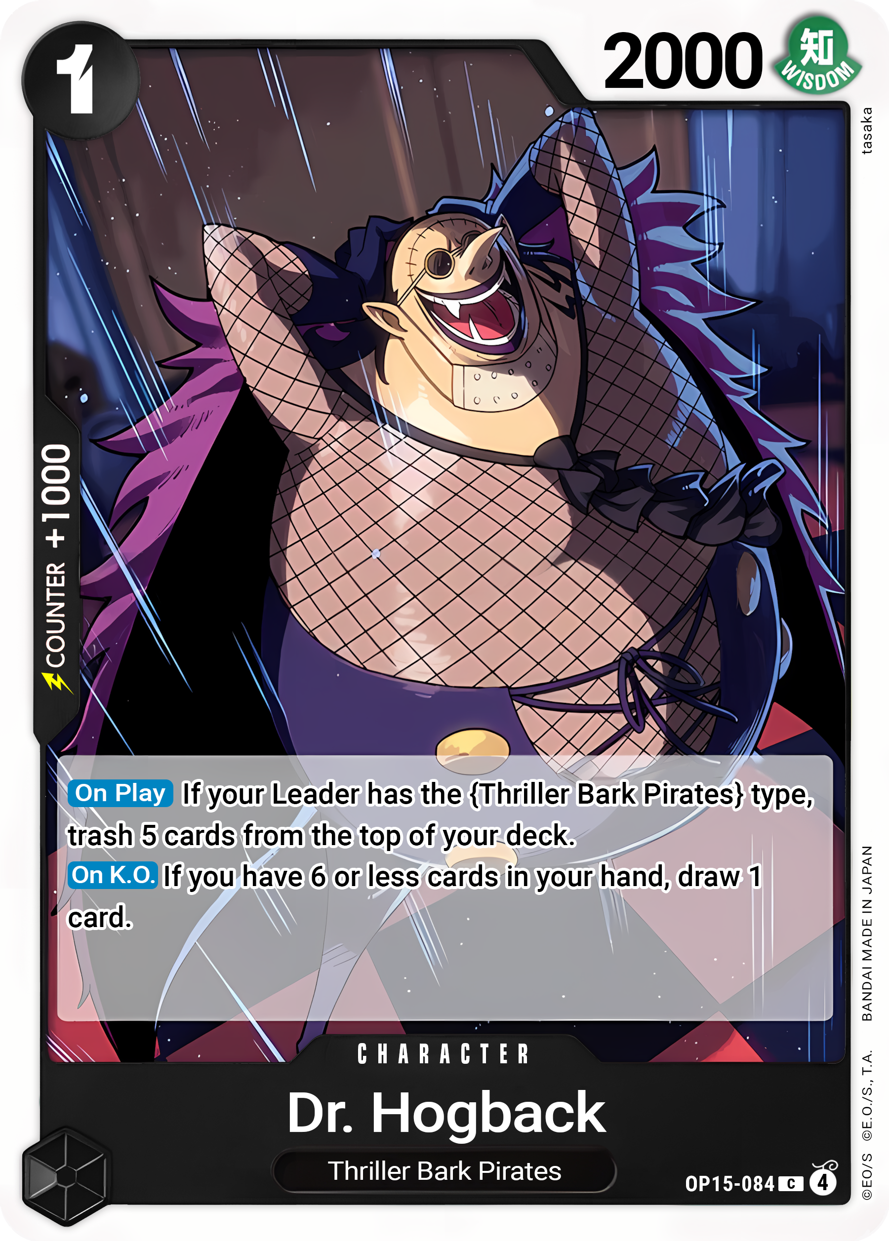 Dr. Hogback OP15-084 (Adventure on Kami's Island) 