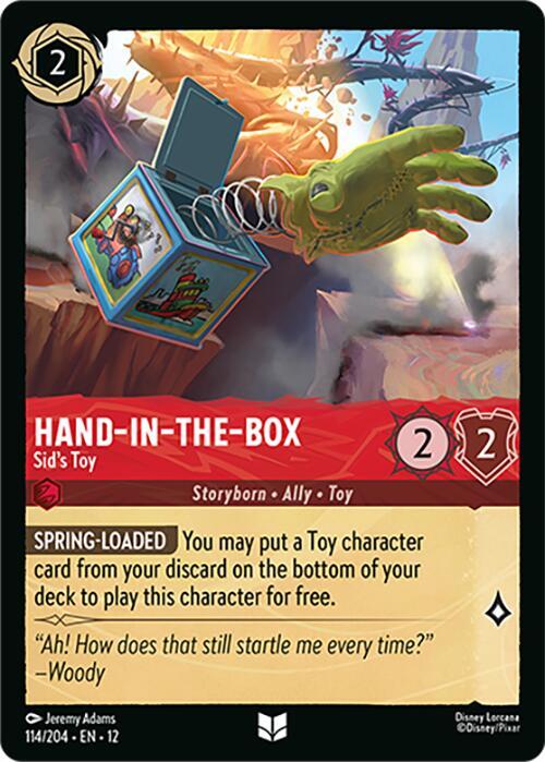 Hand in the Box Sids Toy 114/204 () 