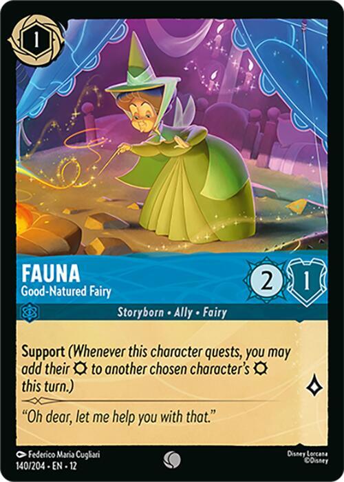 Fauna, Good-Natured Fairy 140/204 (Wilds Unknown) 